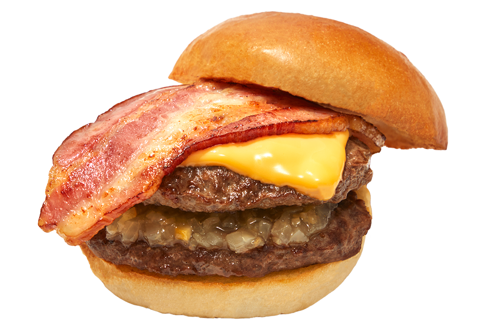 肉盛りスペシャルバーガー