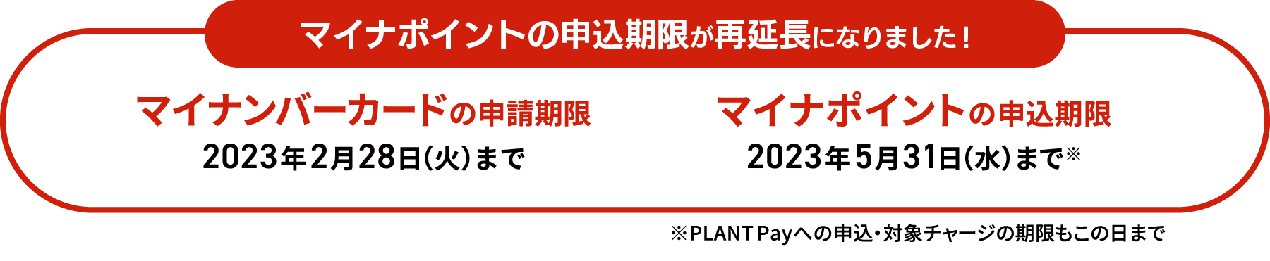 マイナポイント申請の注意